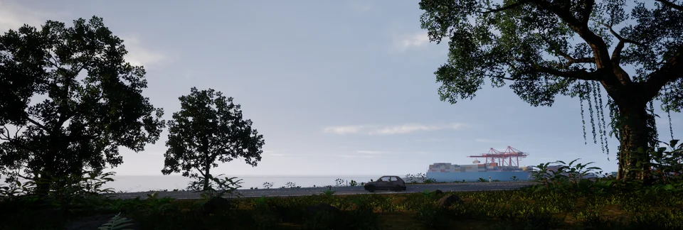 In-game render from our in-development co-op survival game